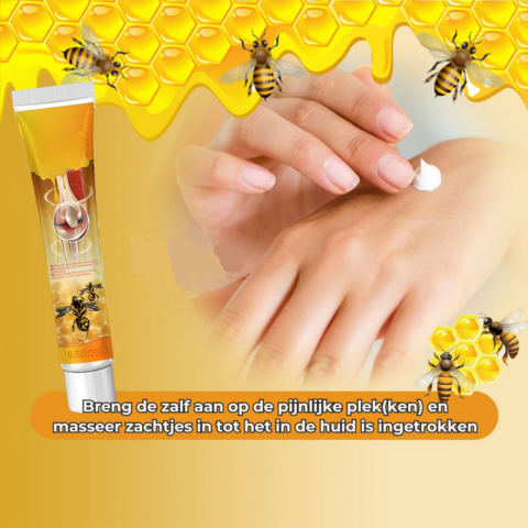 BeeRelief | Directe Verlichting van Gewrichts- en Spierpijn | 1+1 gratis
